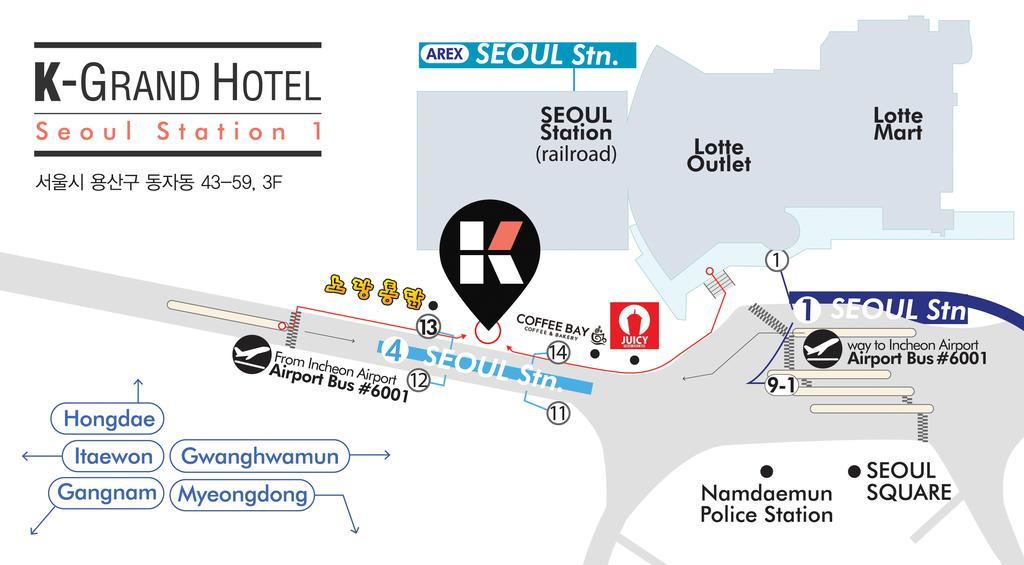 K-Grand Hotel Seoul Exterior photo